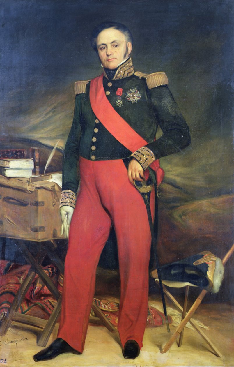 Count Bertrand Clauzel, Marshal of France (1772-1842) by Charles Emile Callande de Champmartin
