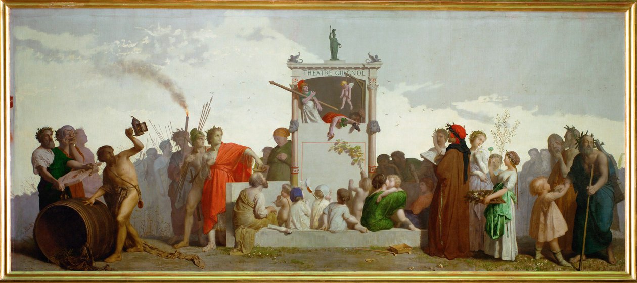 A Human Comedy by Charles Emile de Tournemine