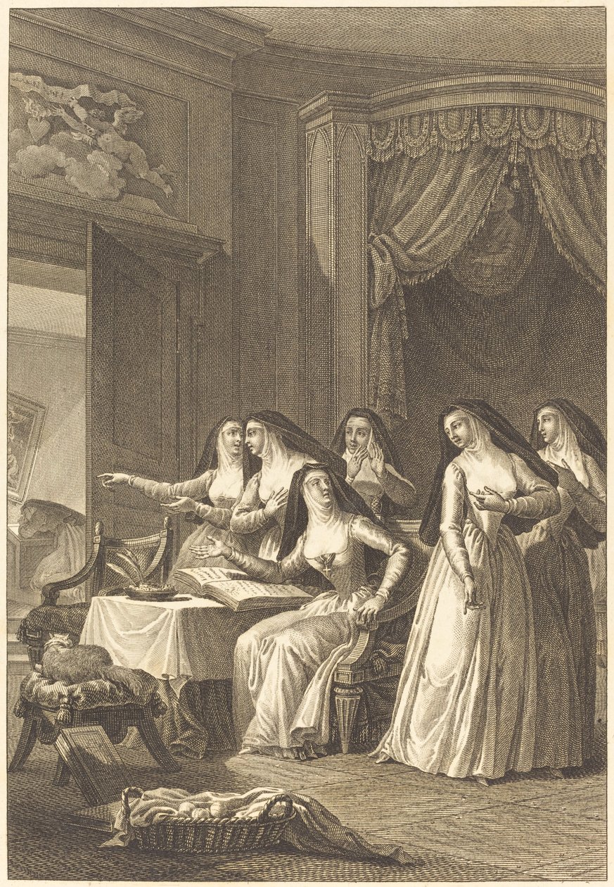 Sister Jeanne by Charles Emmanuel Patas after Charles Monnet