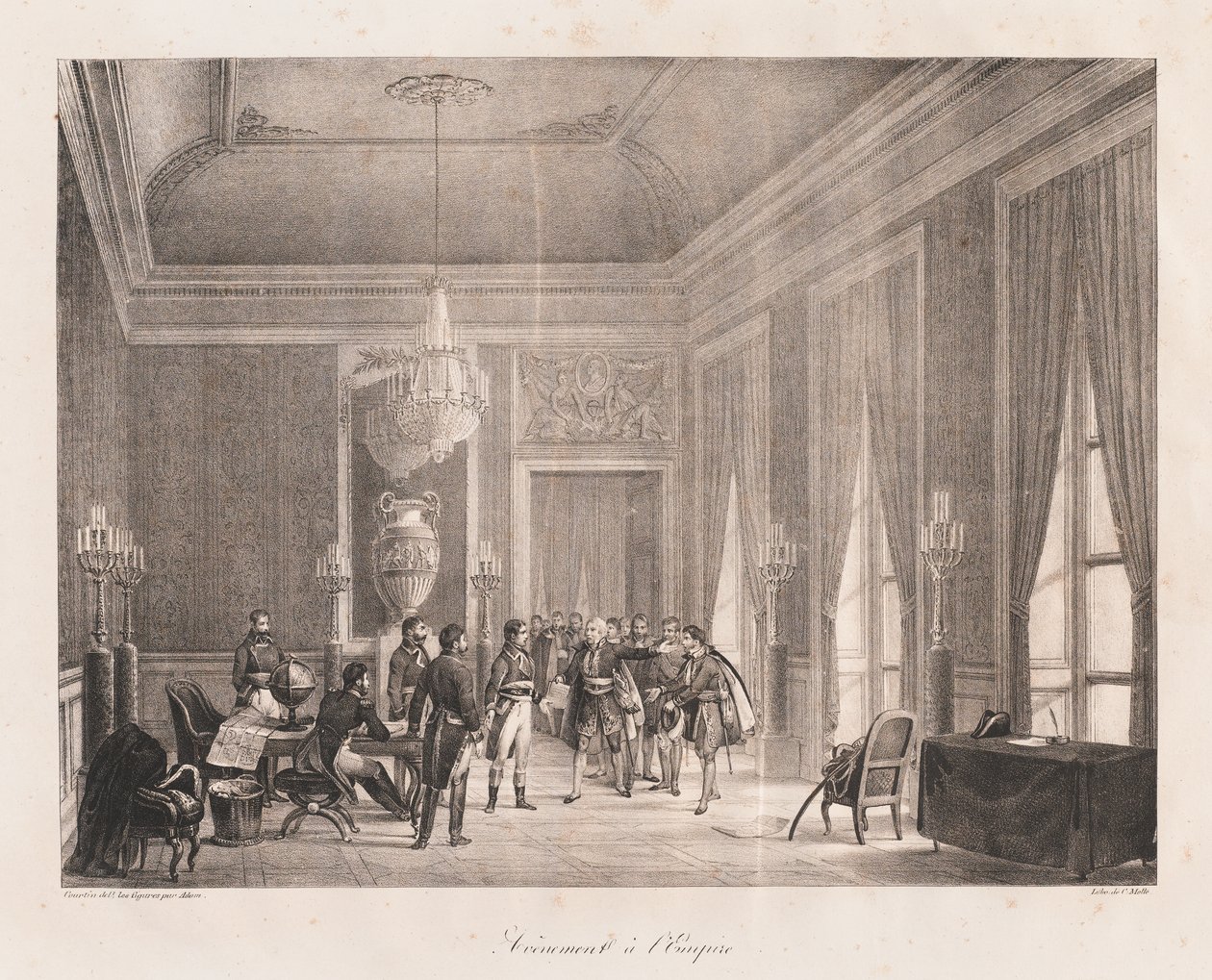 Beginning of the Empire, early 19th century by Charles Etienne Pierre Motte