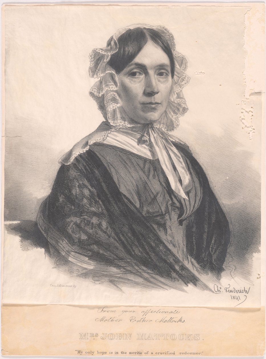 Mrs. John Mattocks by Charles Fenderich