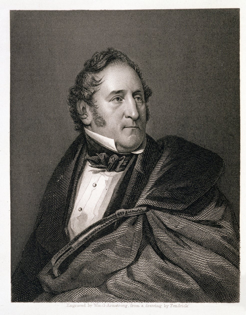 Thomas Hart Benton, engraved by William G. Armstrong by Charles Fenderich