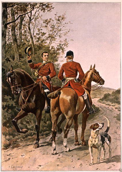 The Rendez-Vous (engraved by Rougeron-Vignerot, 1892) by Charles Fernand de Condamy
