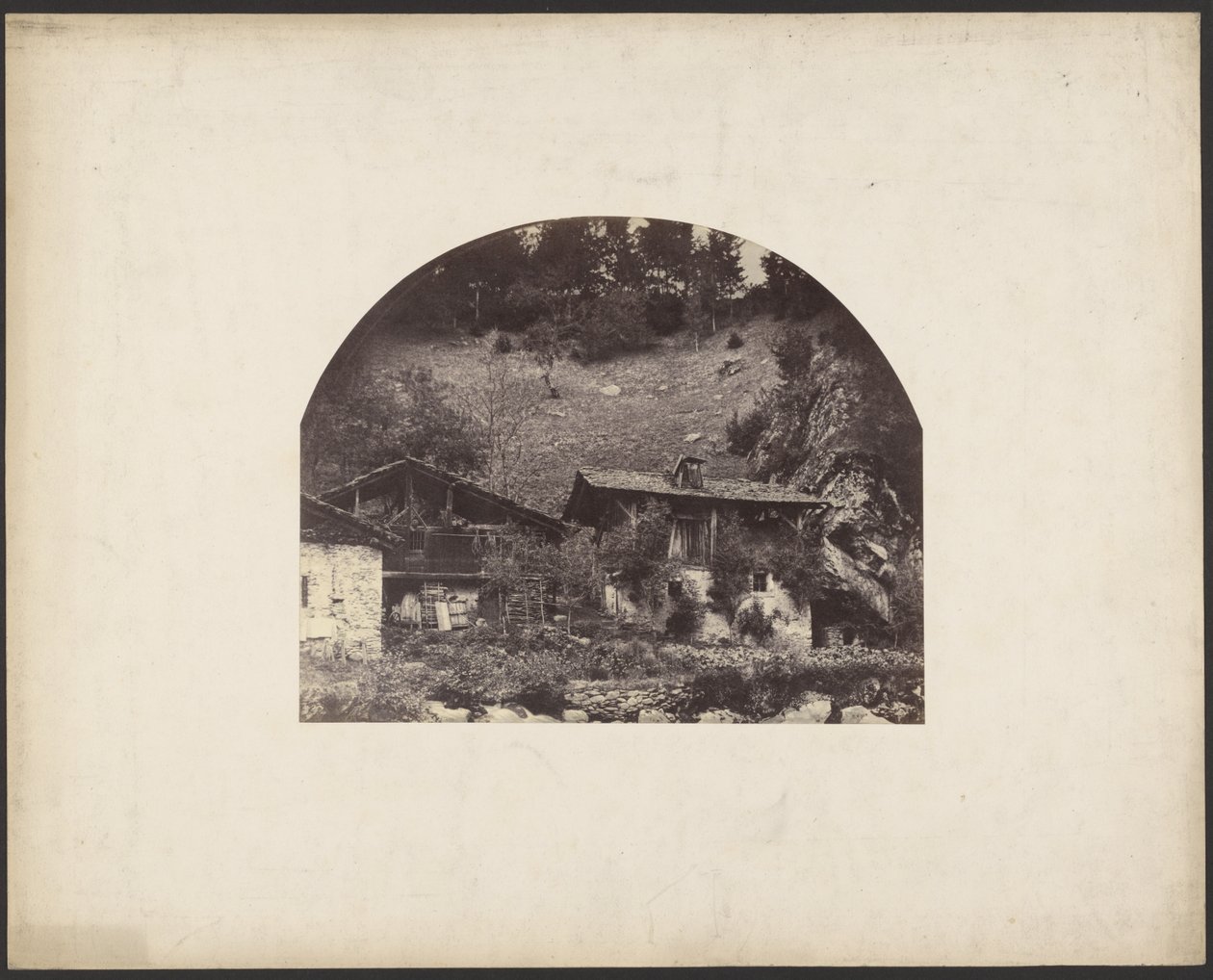 Landscape with Farmhouse by Charles Fortunat Paul Casimir Perier