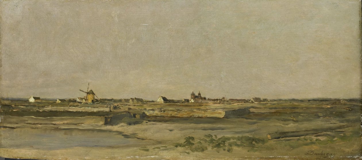 Landscape by Charles Francois Daubigny