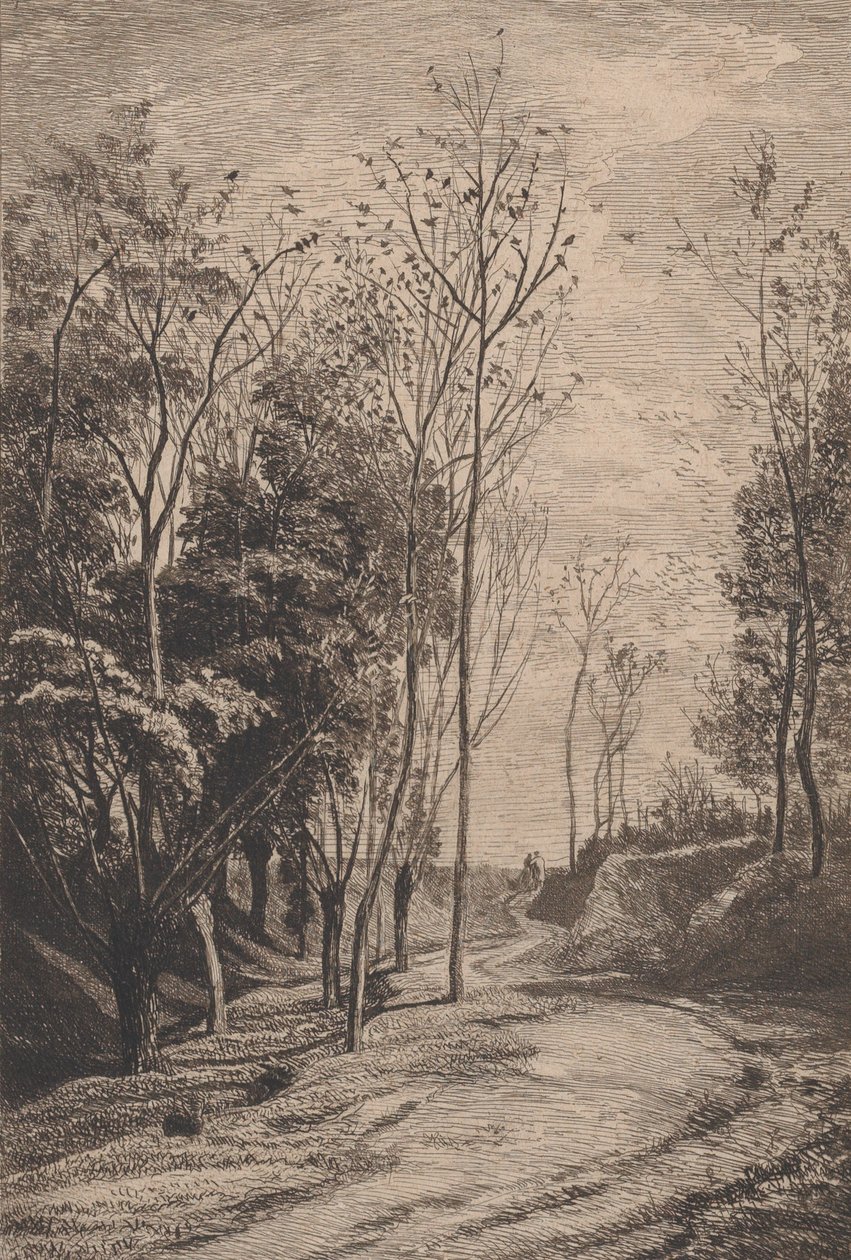 Little Birds by Charles Francois Daubigny