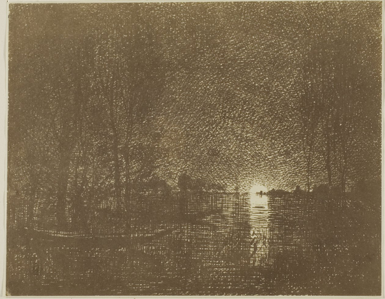 Night Effect by Charles Francois Daubigny