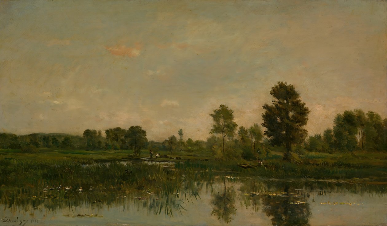 The Marsh, 1871 by Charles Francois Daubigny
