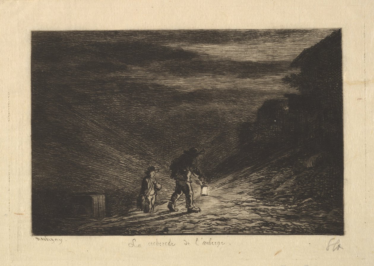 The Search for an Inn by Charles Francois Daubigny