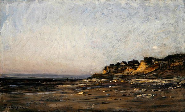Villerville, Normandy by Charles Francois Daubigny