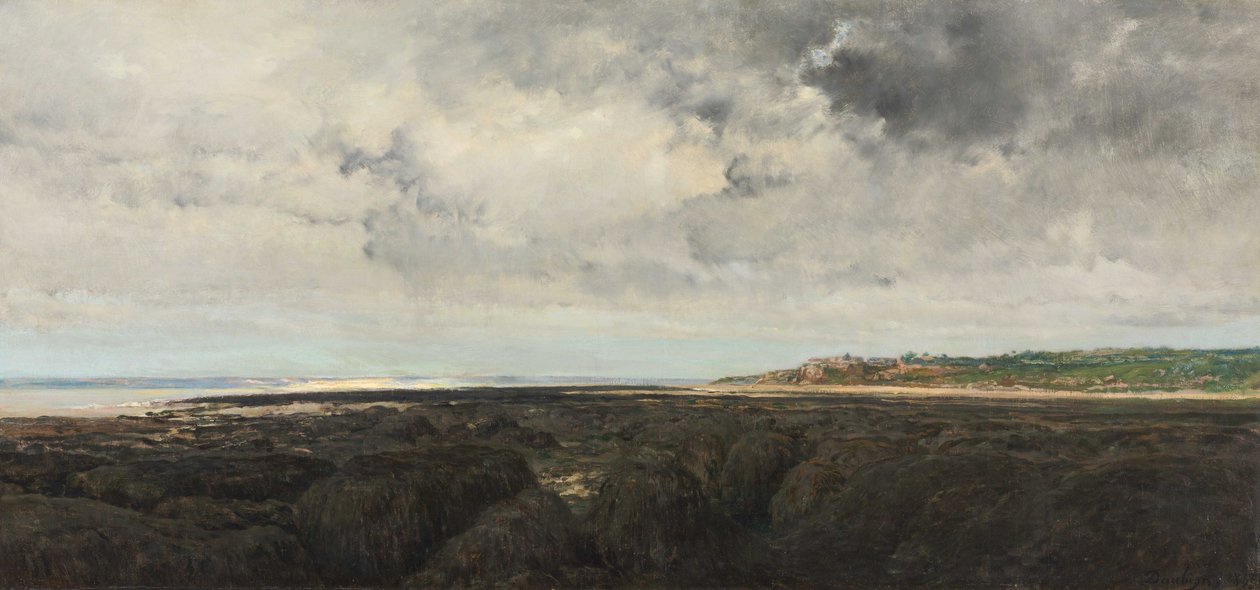Villerville Seen from Le Ratier by Charles Francois Daubigny