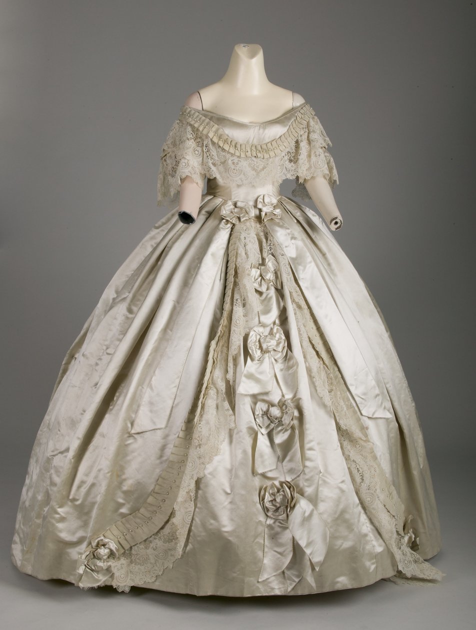 Evening dress by Charles Frederick Worth