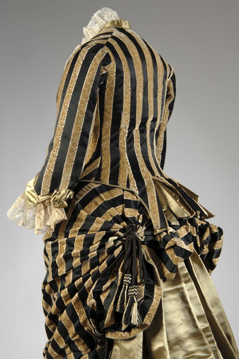 Evening Dress, c.1884 (partial view) by Charles Frederick Worth