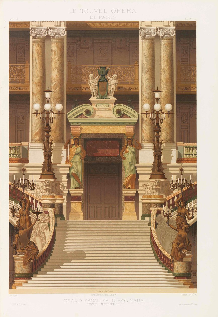 Le nouvel Opéra de Paris by Charles Garnier