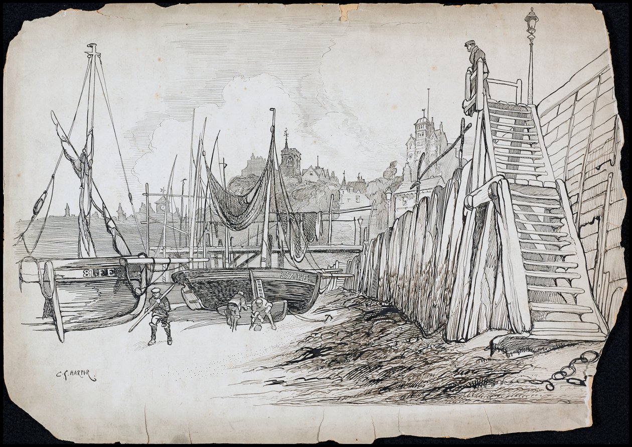 Folkestone, Kent by Charles George Harper
