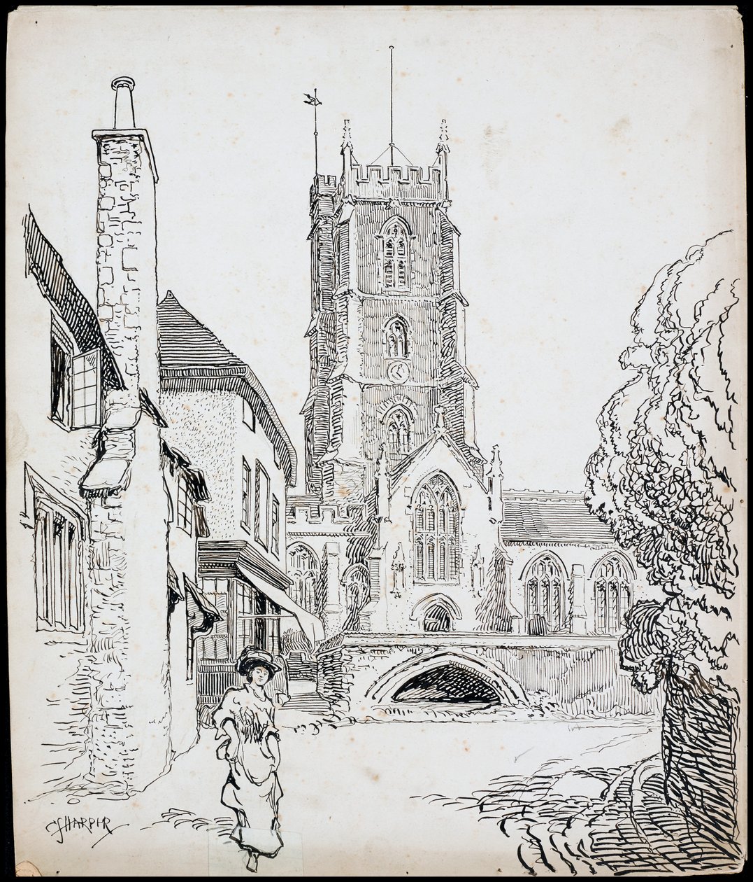 Priory Church of St George, Dunster, Somerset by Charles George Harper