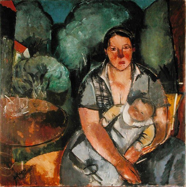 Maternity by Charles Georges Dufresne