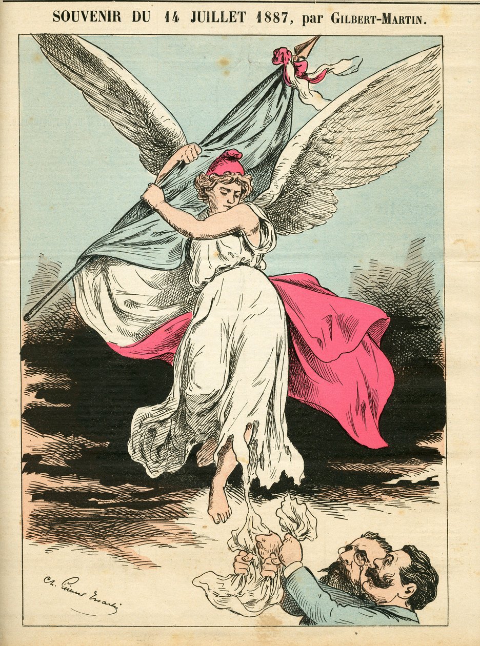 Cover of Le Don Quixote, number 682, Satirical in Colors by Charles Gilbert Martin