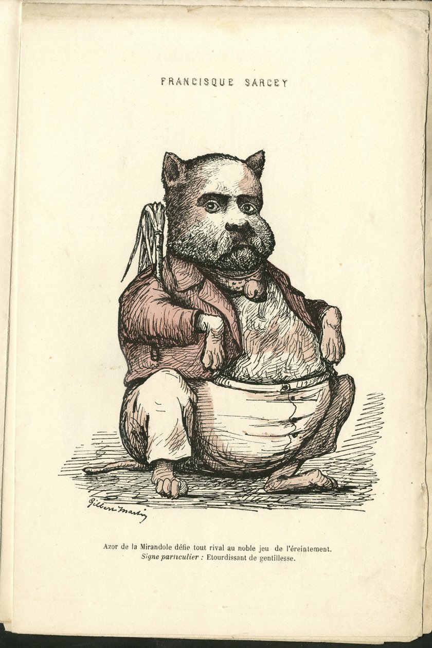 Illustration in Contemporary Grimaces by Charles Gilbert Martin