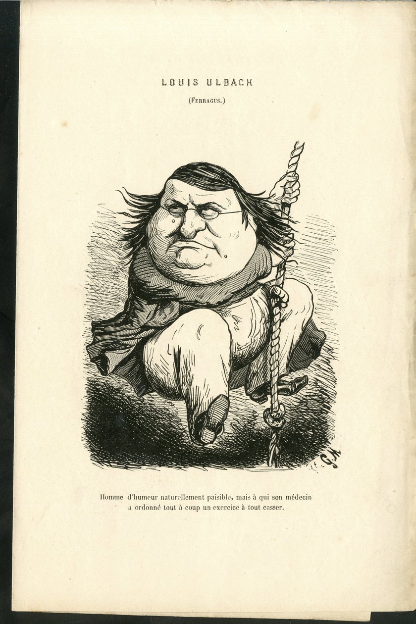 Illustration of Charles Gilbert-Martin in 