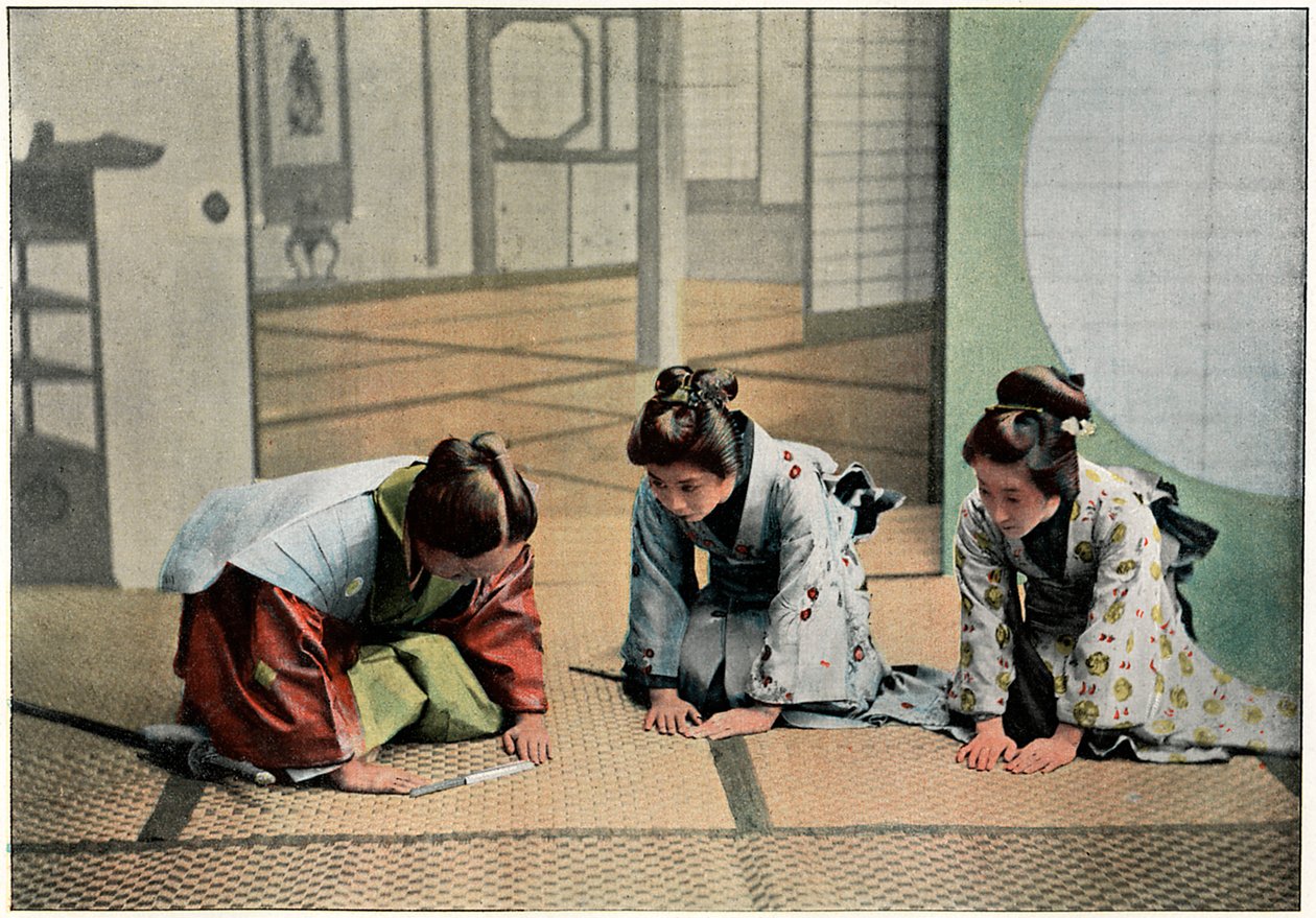 A Ceremony in Japan by Charles Gillot