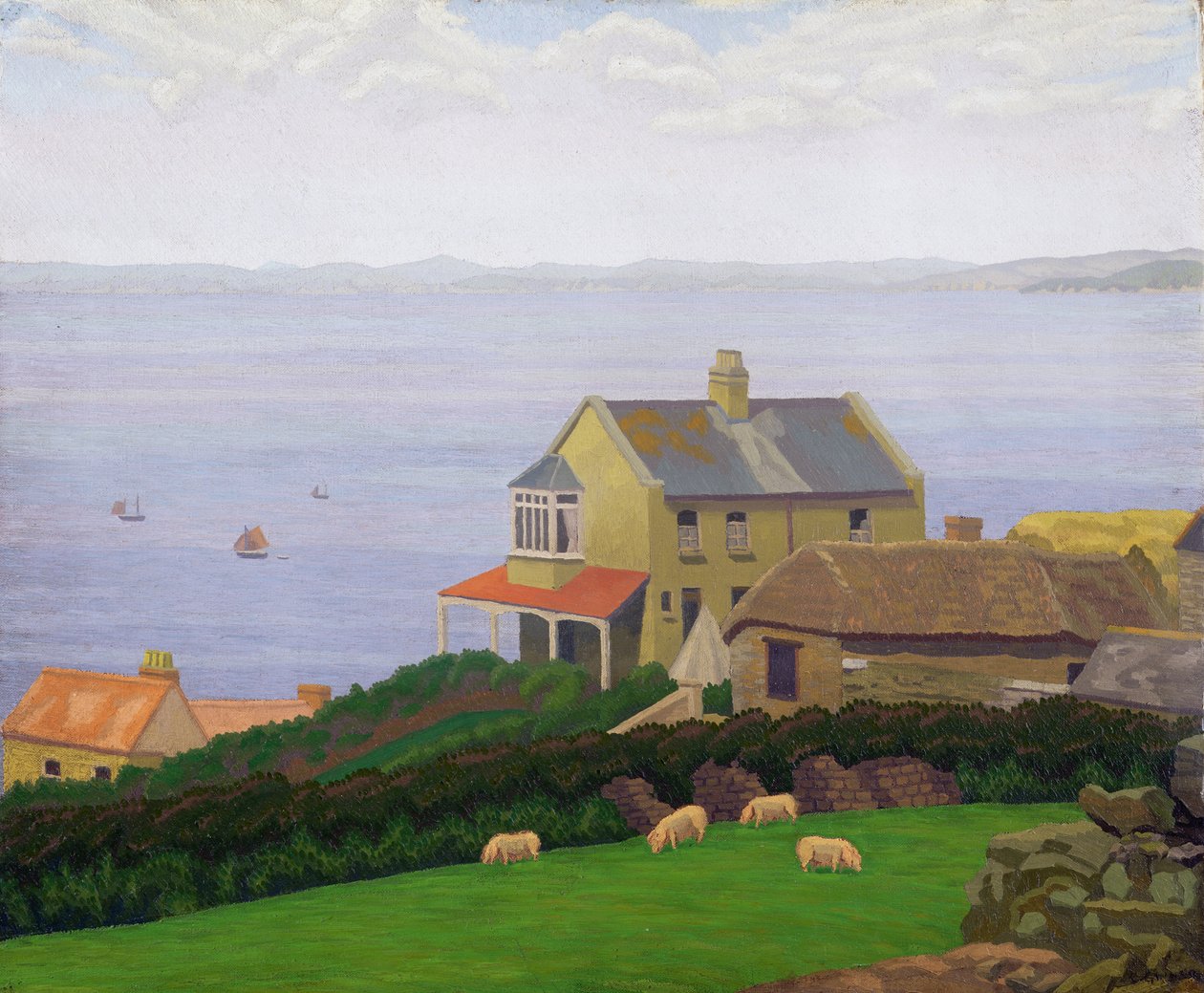Landscape by Charles Ginner