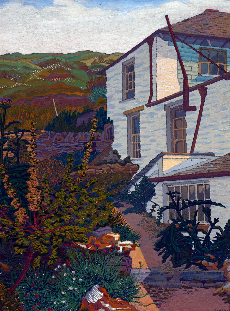 Penally Cottage, Boscastle by Charles Ginner