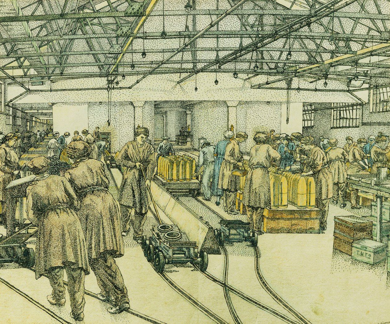 The Filling Factory, Hereford by Charles Ginner