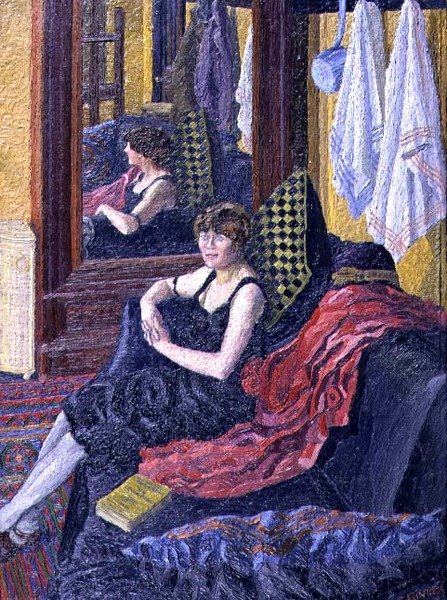 The French Novel by Charles Ginner