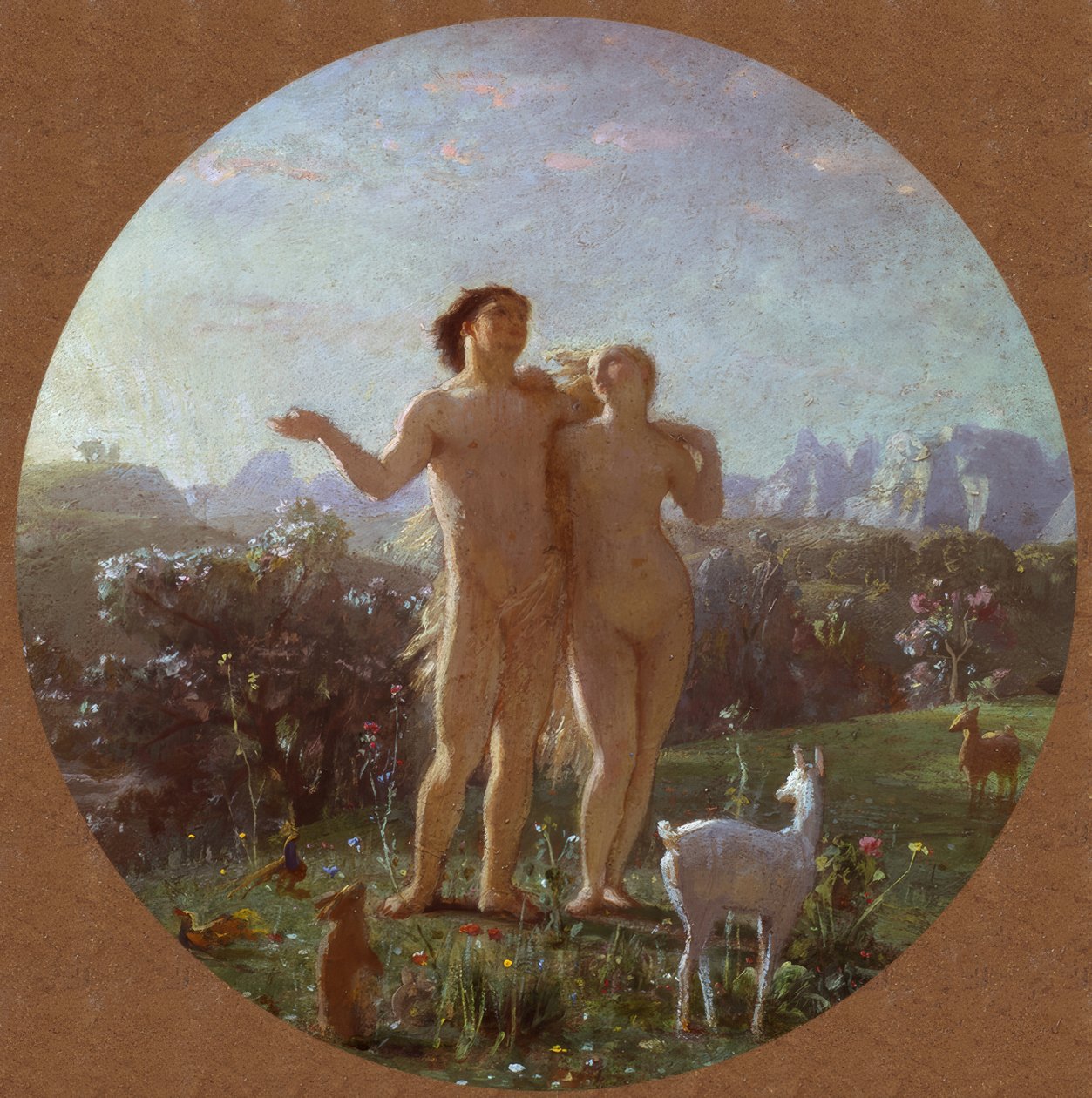 The Earthly Paradise by Charles Gleyre