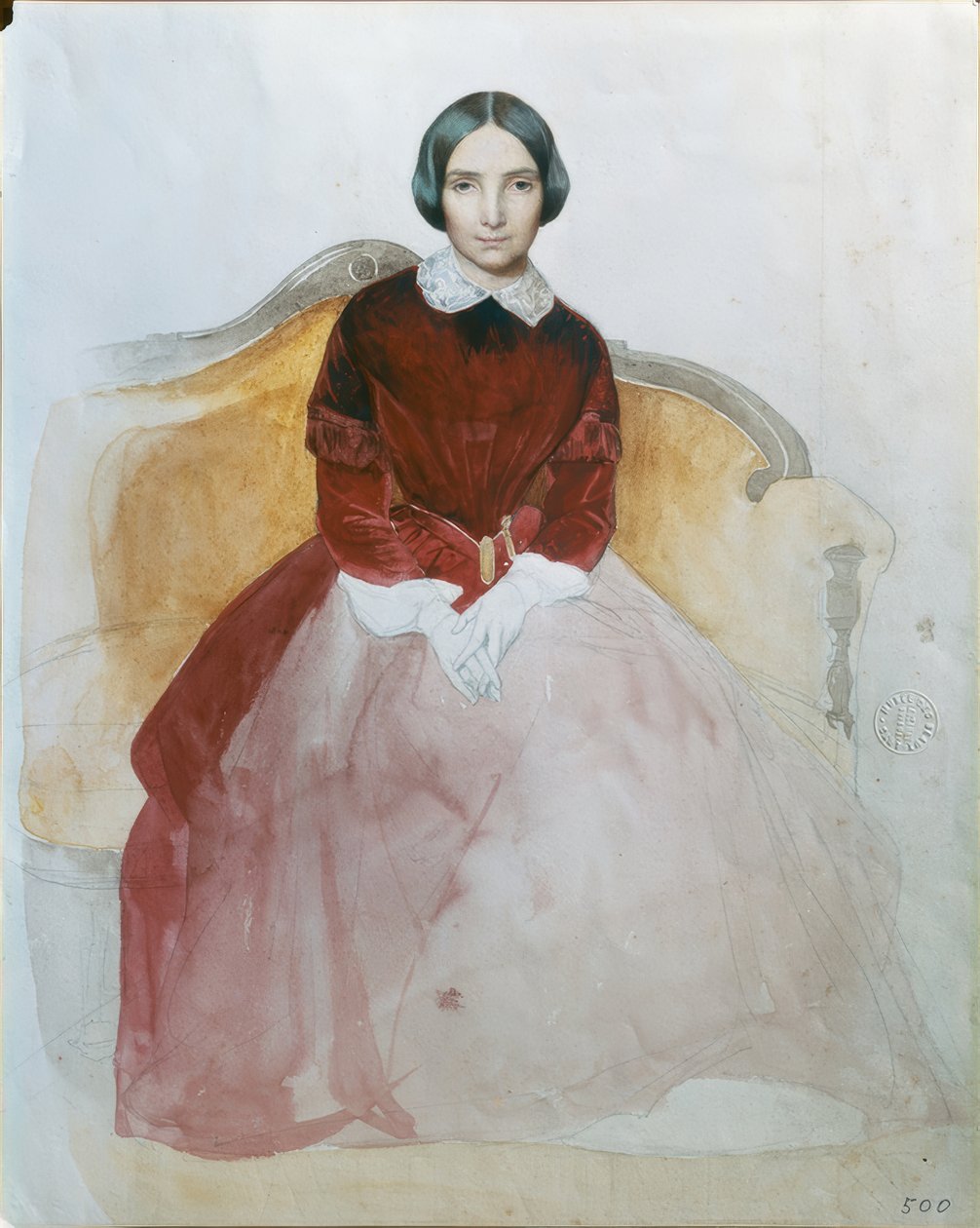 Portrait of a Woman by Charles Gleyre