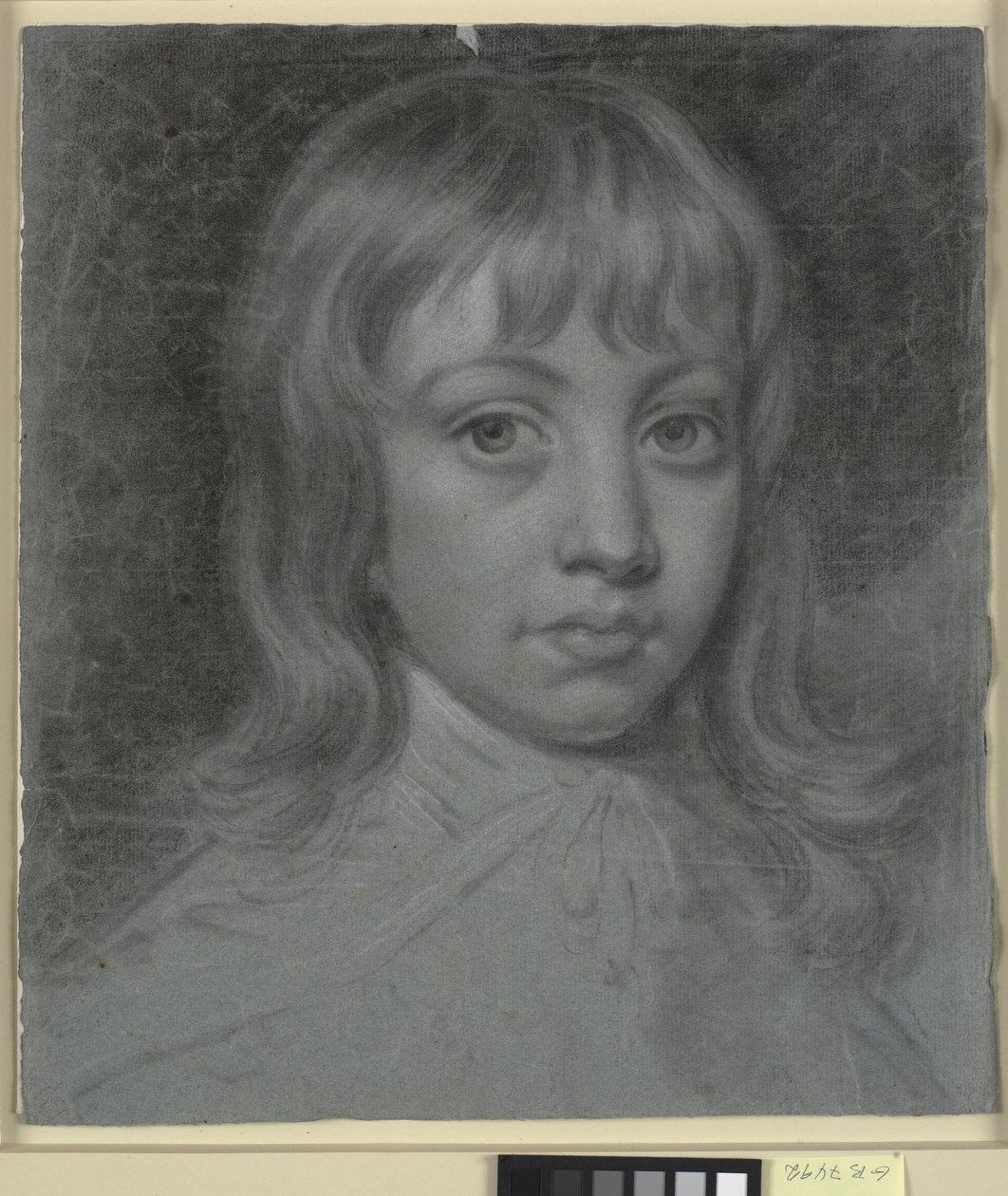 Portrait of Thomas Waller as a Child, Full Face to the Left by Charles Grignion d.Y.