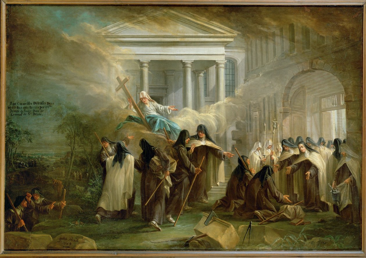 The Arrival of the Carmelites from Brussels by Charles Guillot