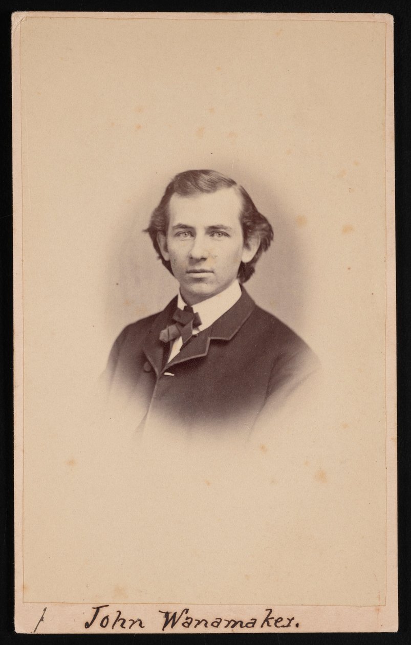 Portrait of John Wanamaker by Charles H Spieler
