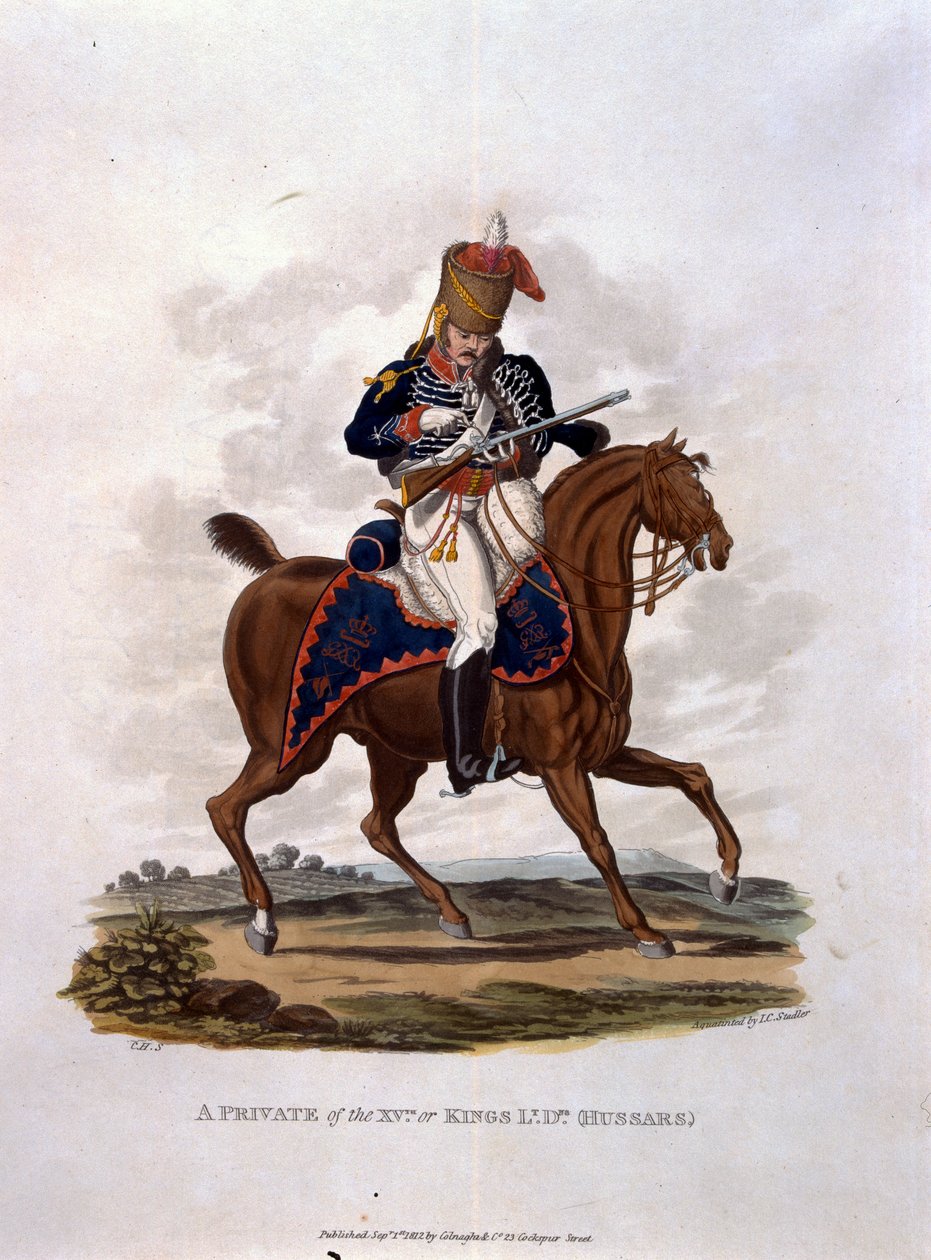 A Private of the 15th, or Kings Hussars, from 