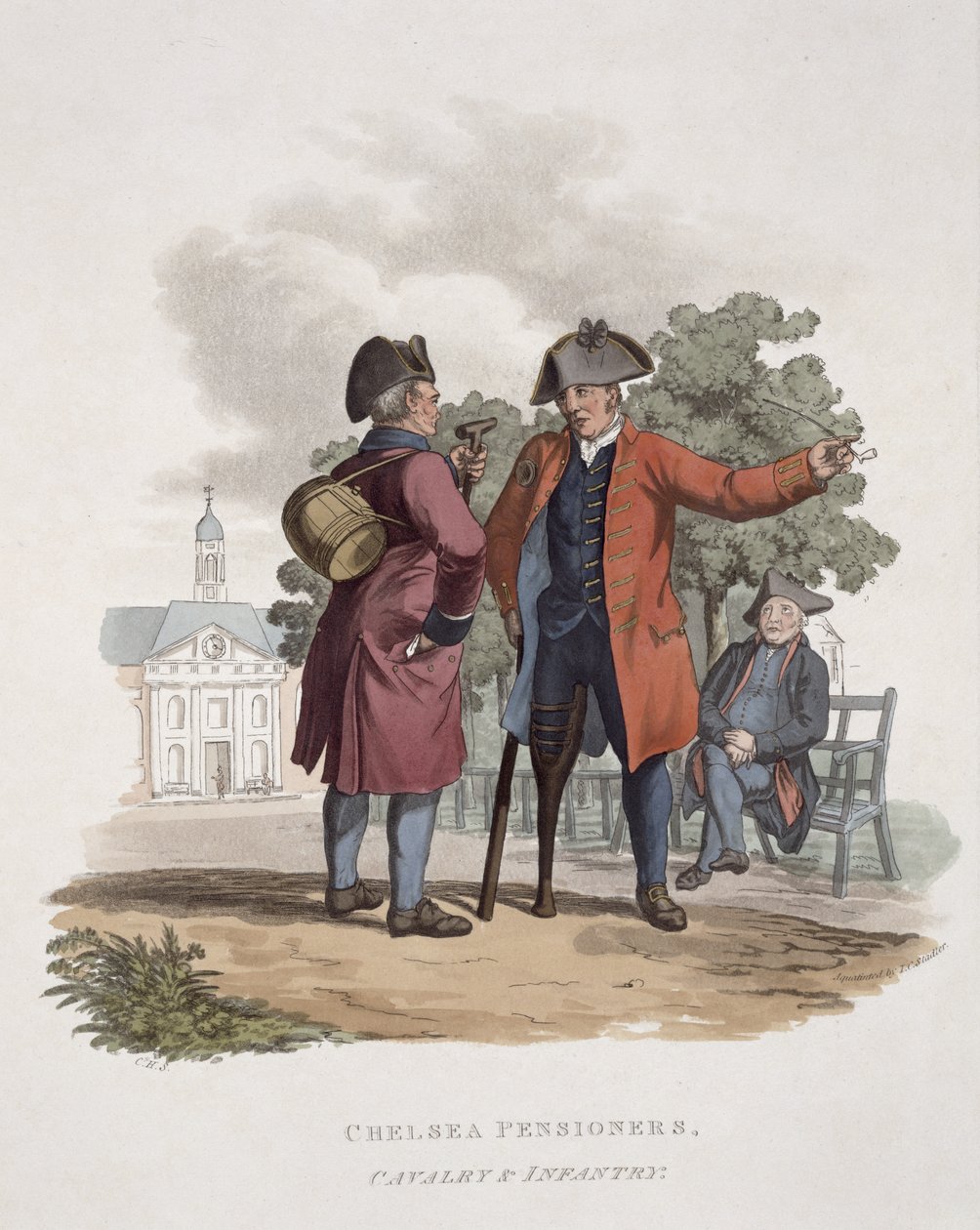 Chelsea Pensioners, Cavalry and Infantry, from 