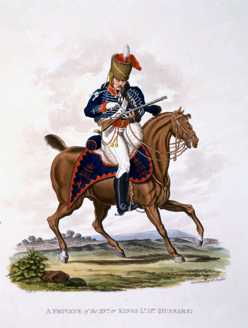 Uniform of a Private of the 15th or King