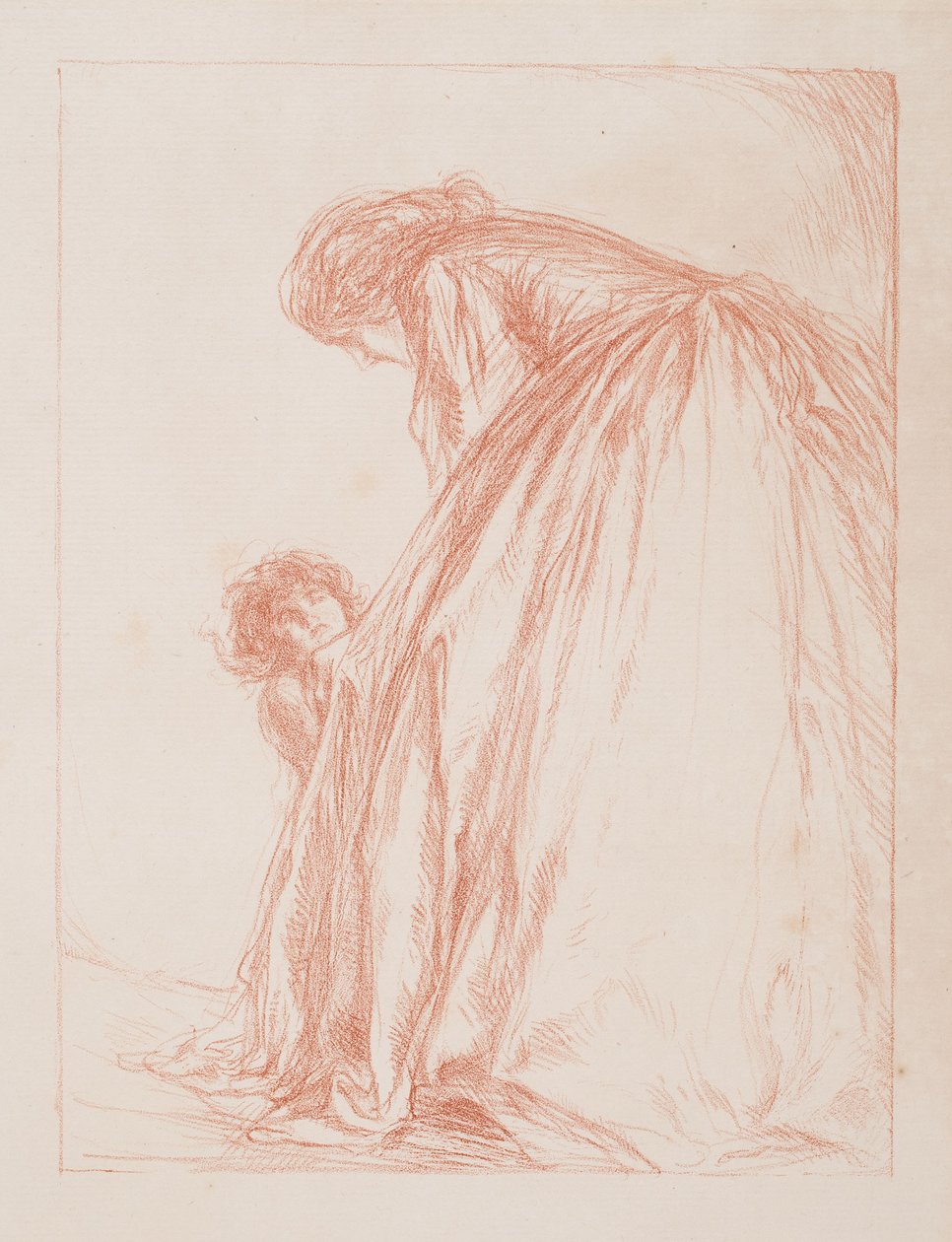 Mother and Child by Charles Haslewood Shannon