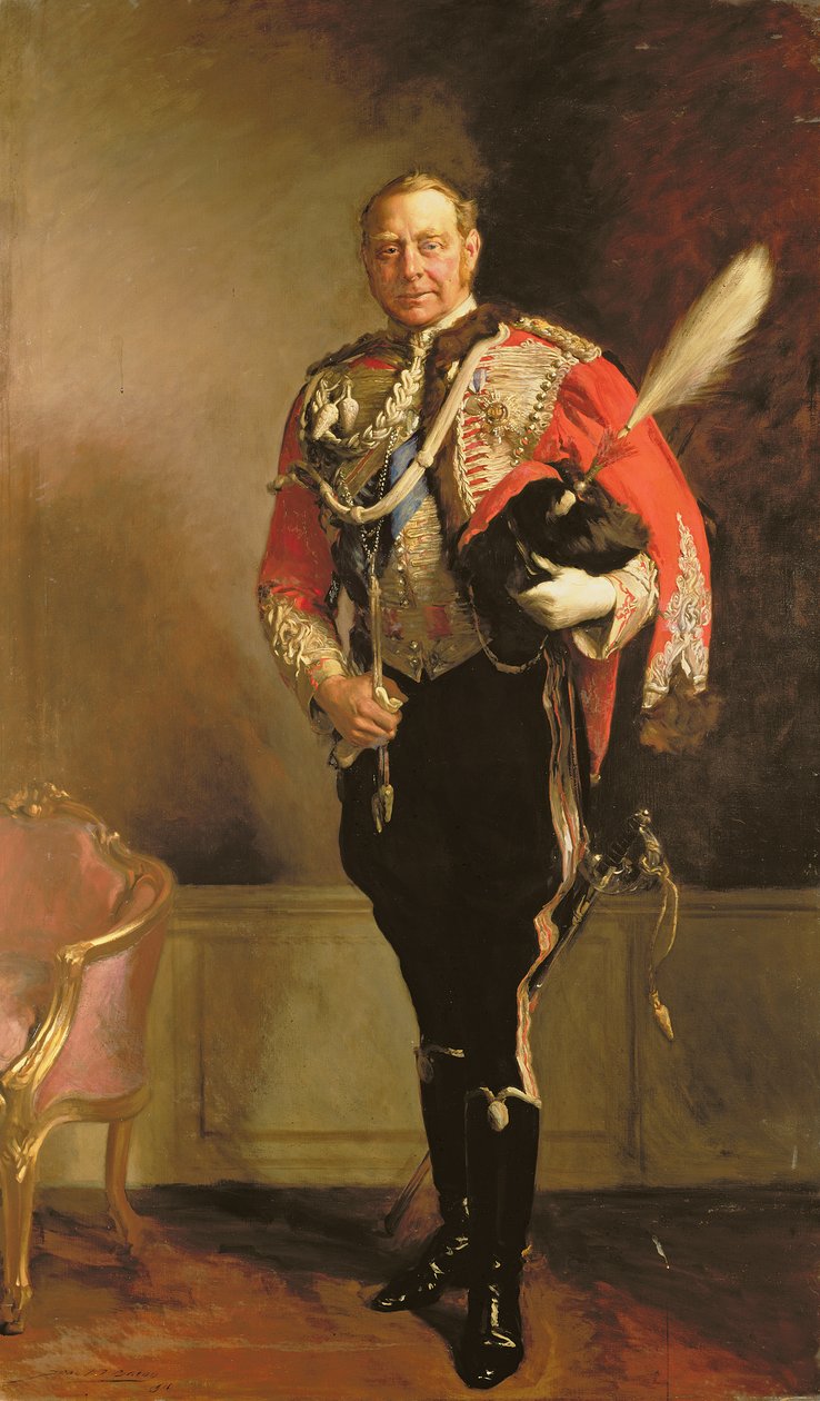 Portrait of Hugh Cecil Lowther, 5th Earl of Lonsdale by Charles Haslewood Shannon