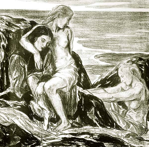 The Ebb Tide by Charles Haslewood Shannon