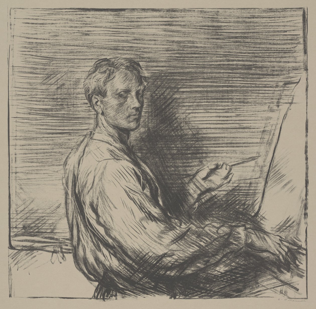 Untitled by Charles Haslewood Shannon