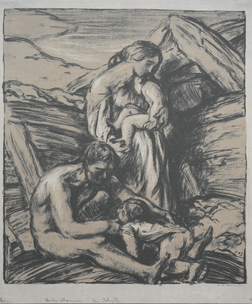 An Idyll by Charles Hasslewood Shannon