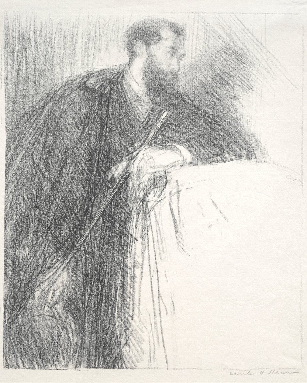 Lucien Pissarro by Charles Hasslewood Shannon
