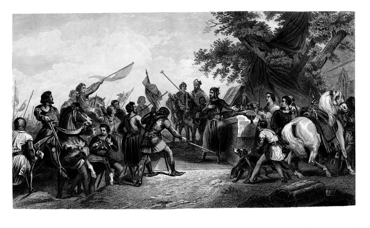 The Battle of Bouvines, 27 July 1214, 1875 by Charles Henry Jeens