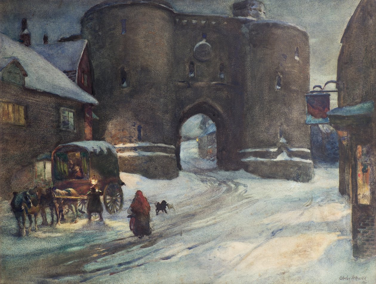 Rye in Winter by Charles Hodge Mackie