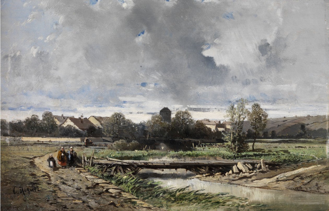 A Village in Normandy by Charles Hoguet