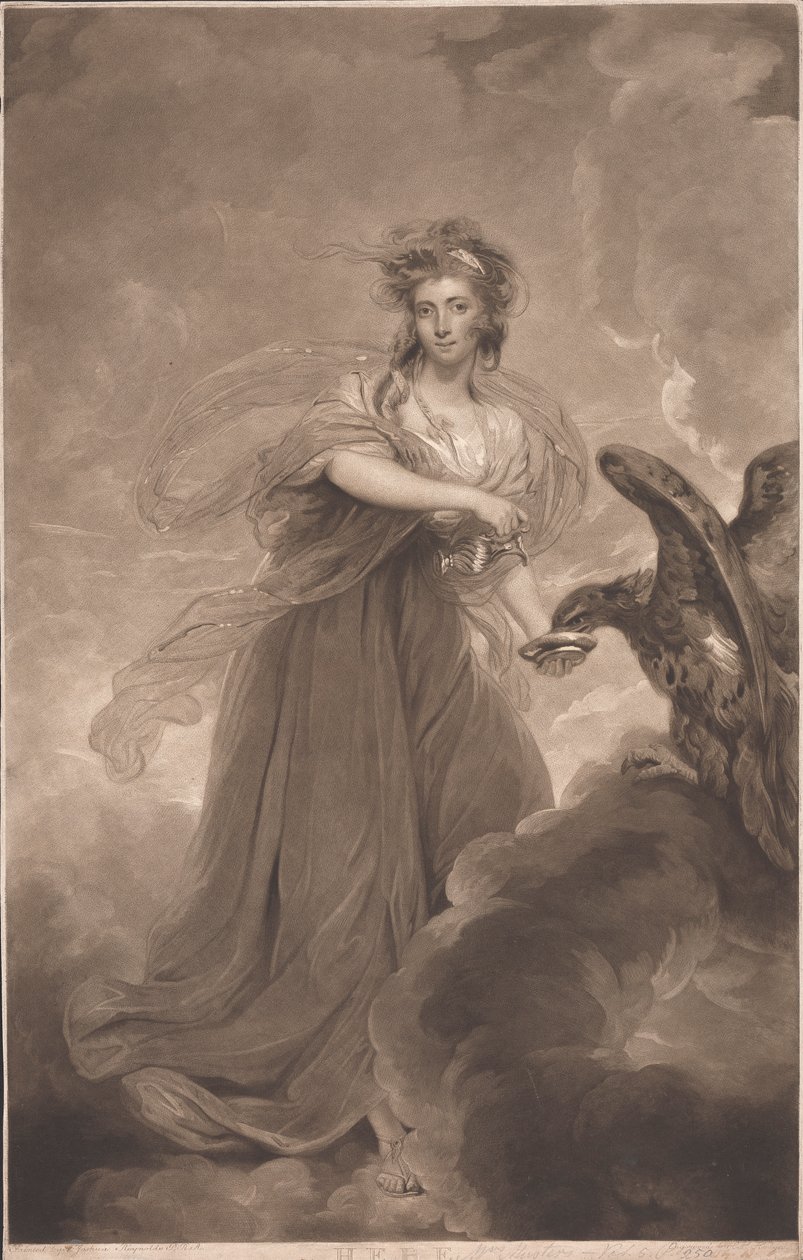 Mrs. Sophia (née Heywood) Musters as Hebe by Charles Howard Hodges