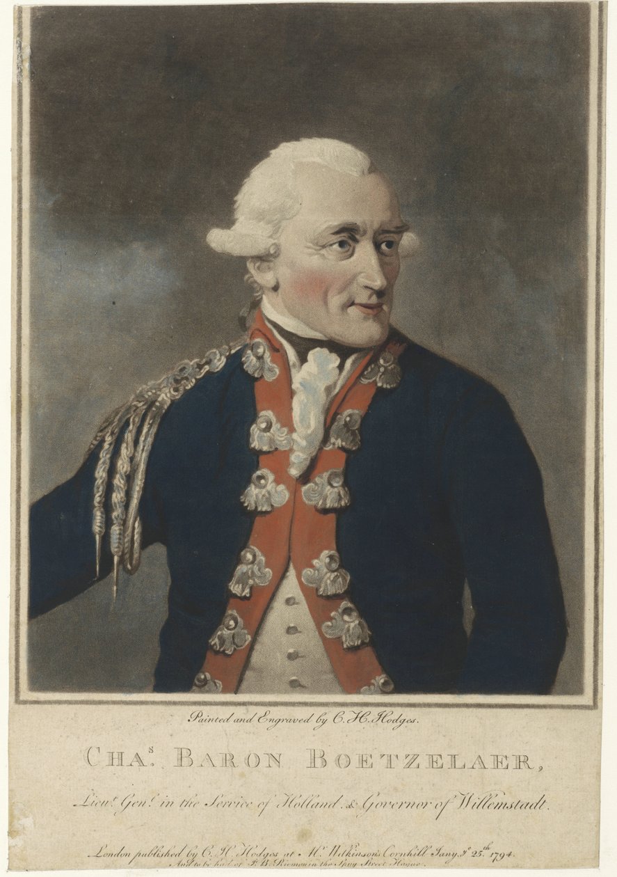 Portrait of Carel Baron van Boetzelaer by Charles Howard Hodges