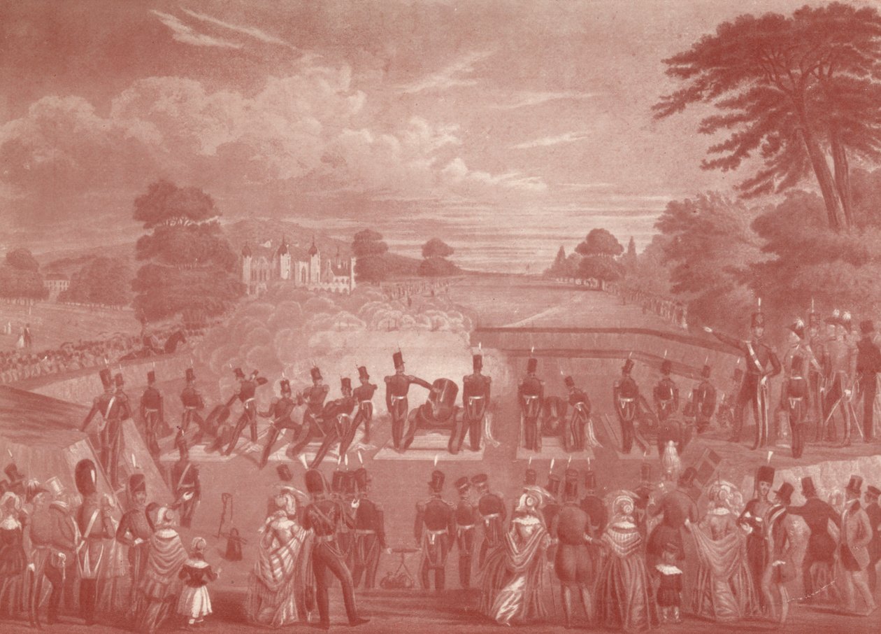 The Mortar Battery at Woolwich, 1847-1909 by Charles Hunt