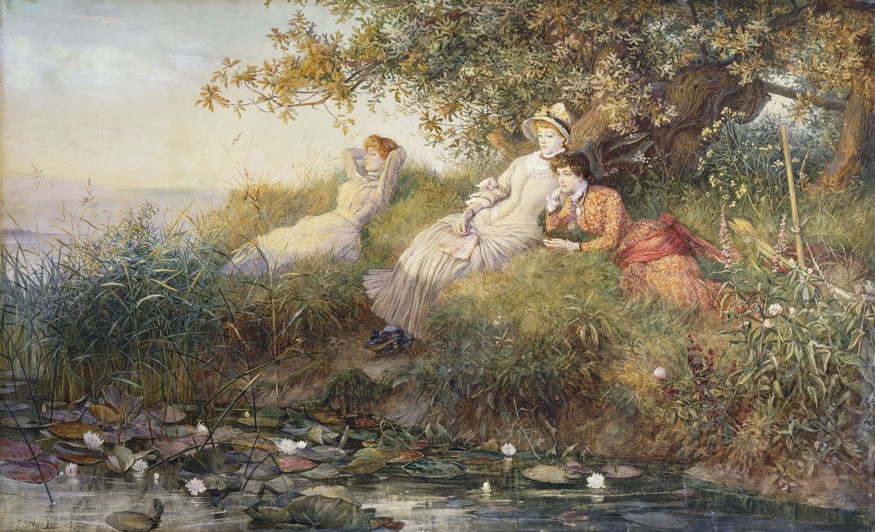 The Lotus Eaters, 1883 by Charles J. Staniland